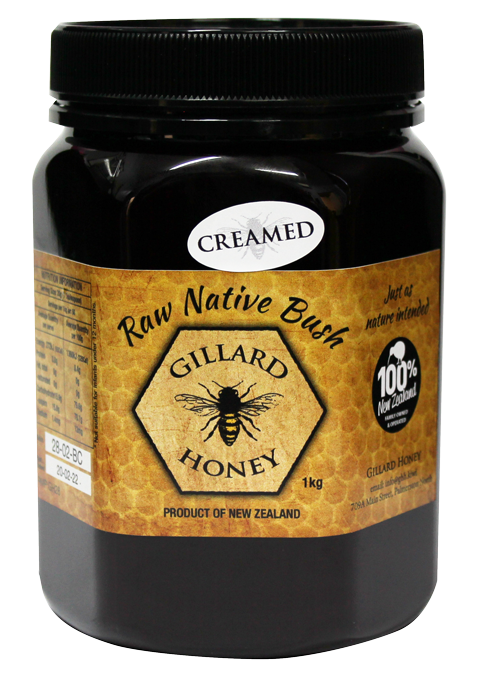 1KG Raw Bush Creamed Honey