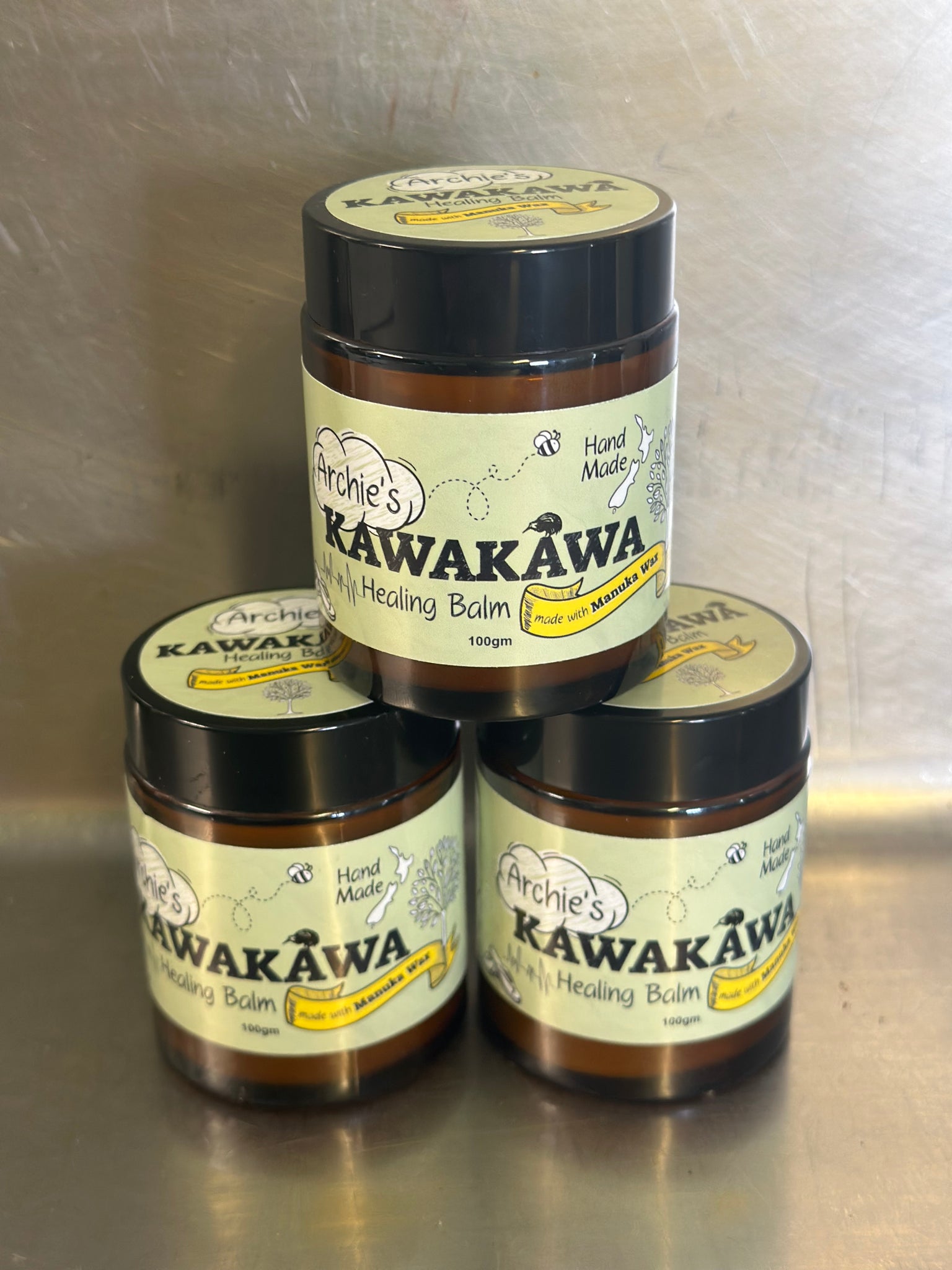 Archie’s Kawakawa Healing Balm with Manuka Wax